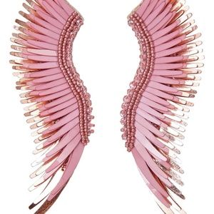 Hot pink Mignonne Gavigan Madeline Fringe Earring
